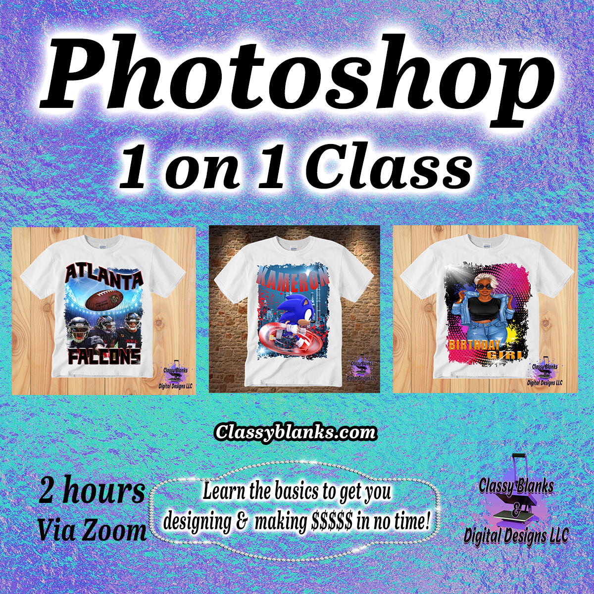 1 On 1 Photoshop Session "Beginner"