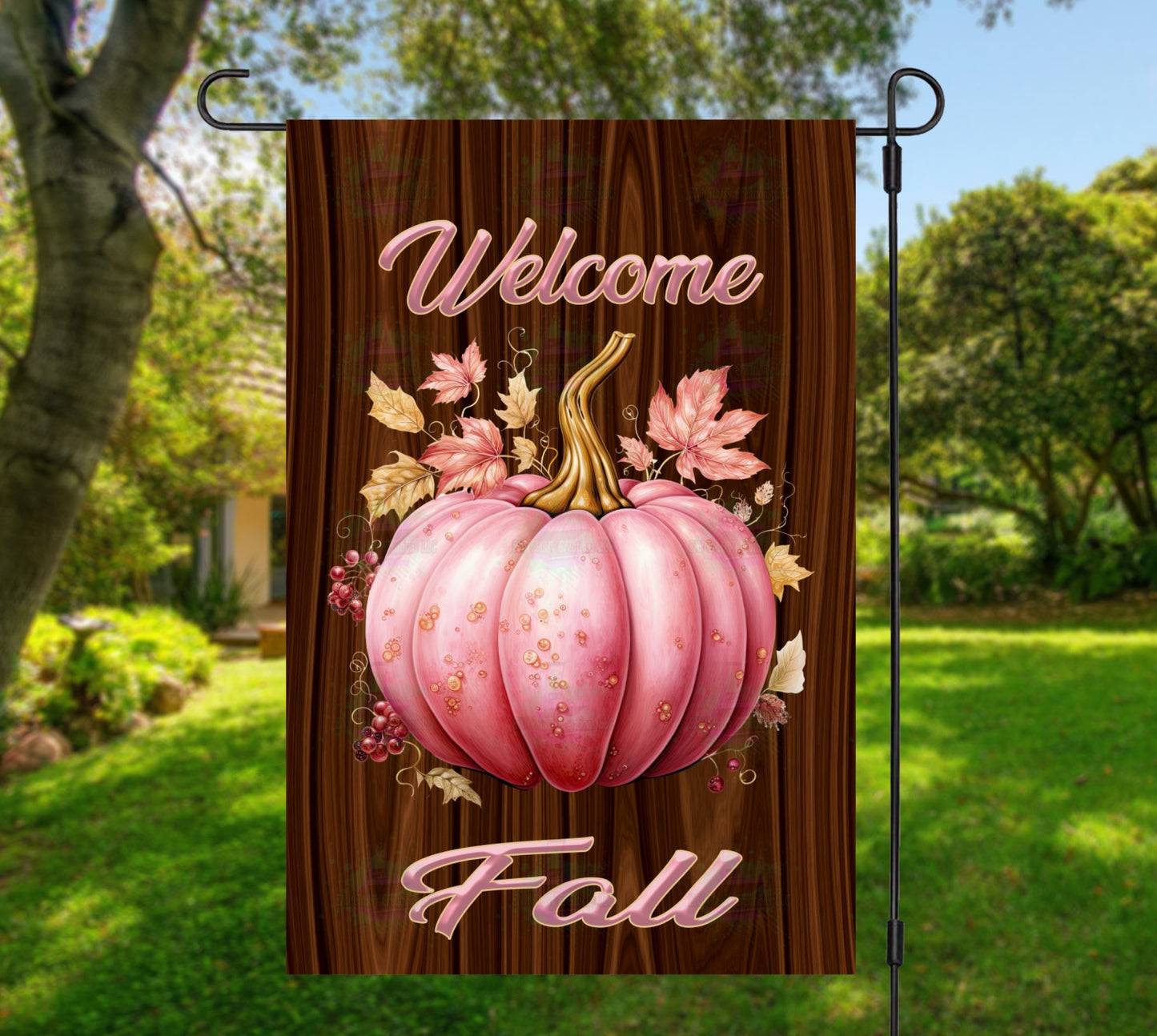 Welcome Fall Garden Flag