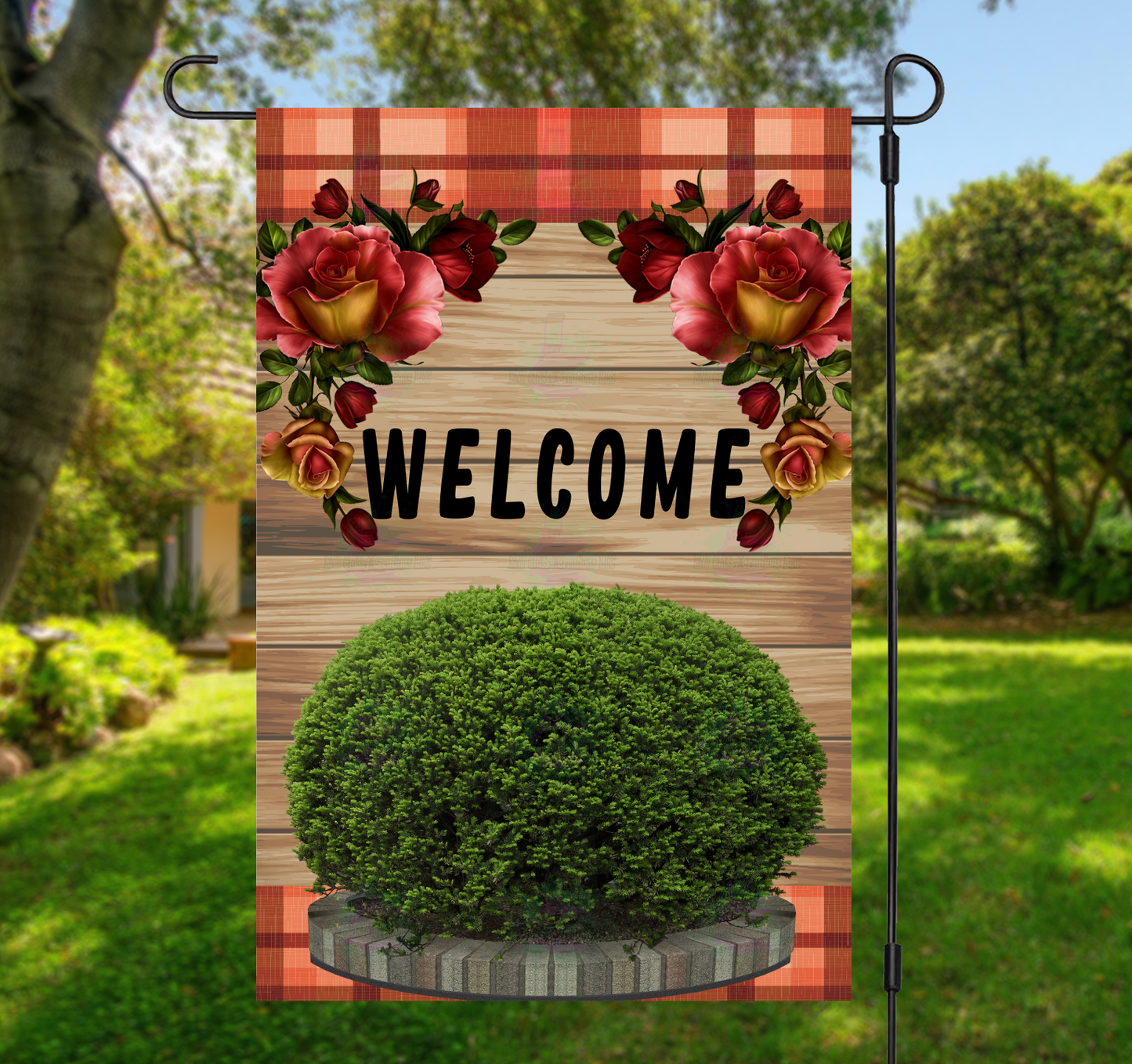 Welcome Garden Flag