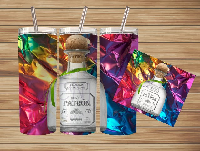20 oz Patrón-Inspired Skinny Tumbler