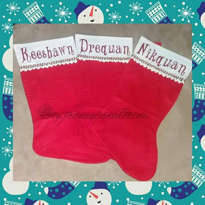Personalized Name Christmas Stocking