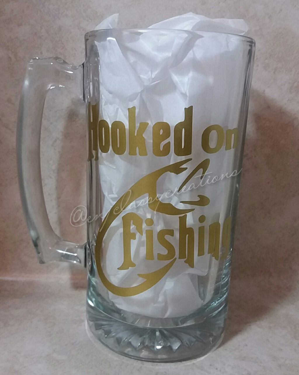 Hooked on Fishing Sports Mug