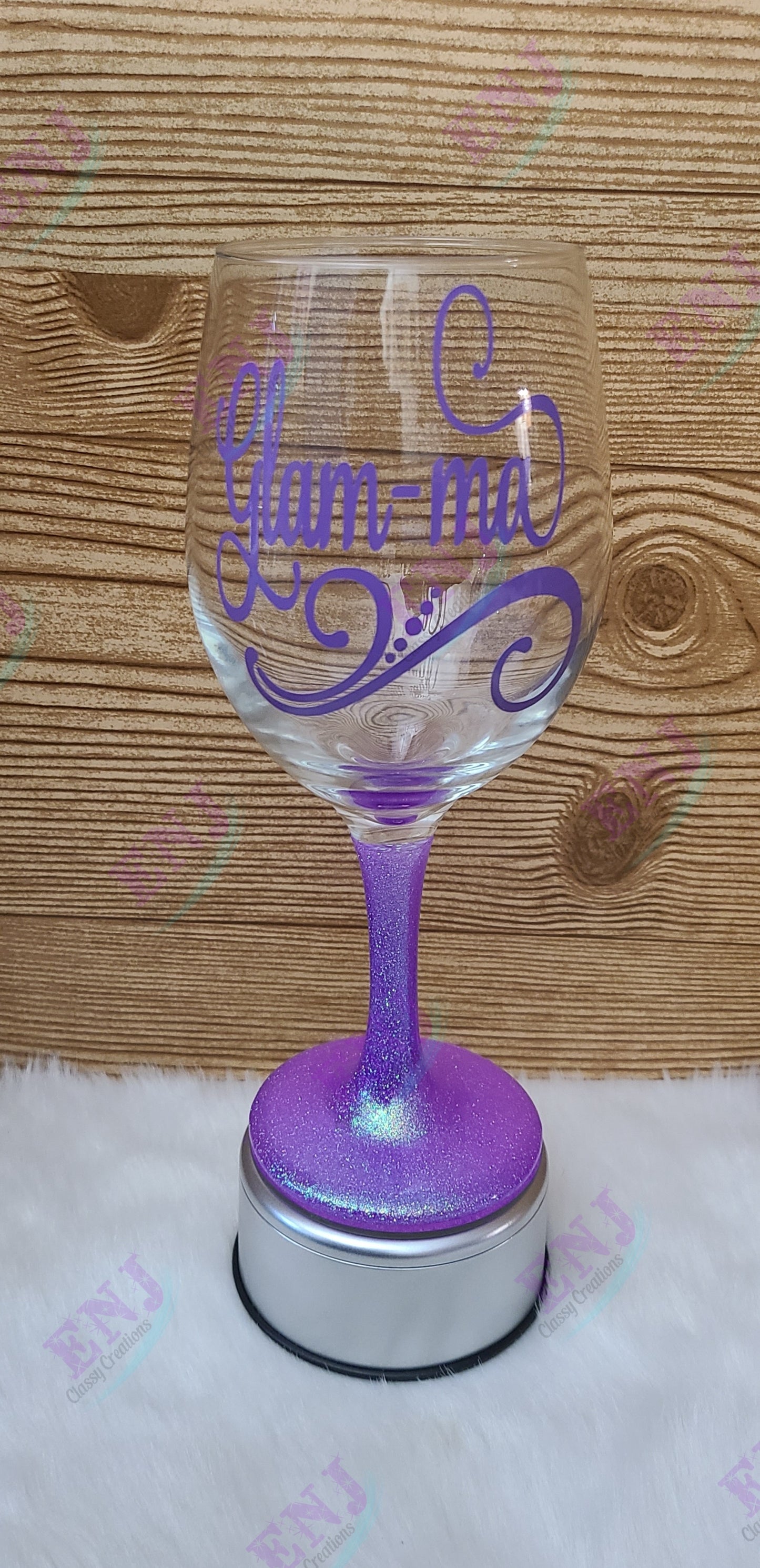 Glam-ma Wine glass
