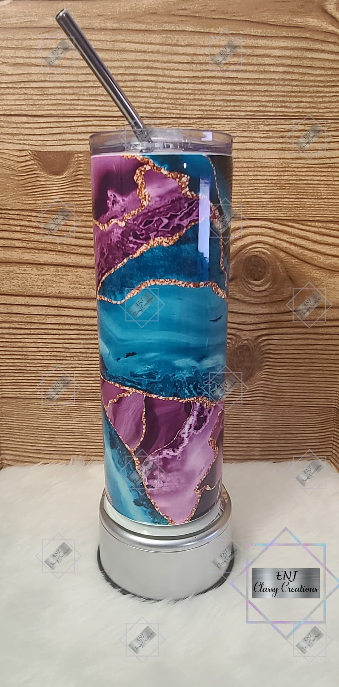 20oz Skinny Stainless Steel tumbler