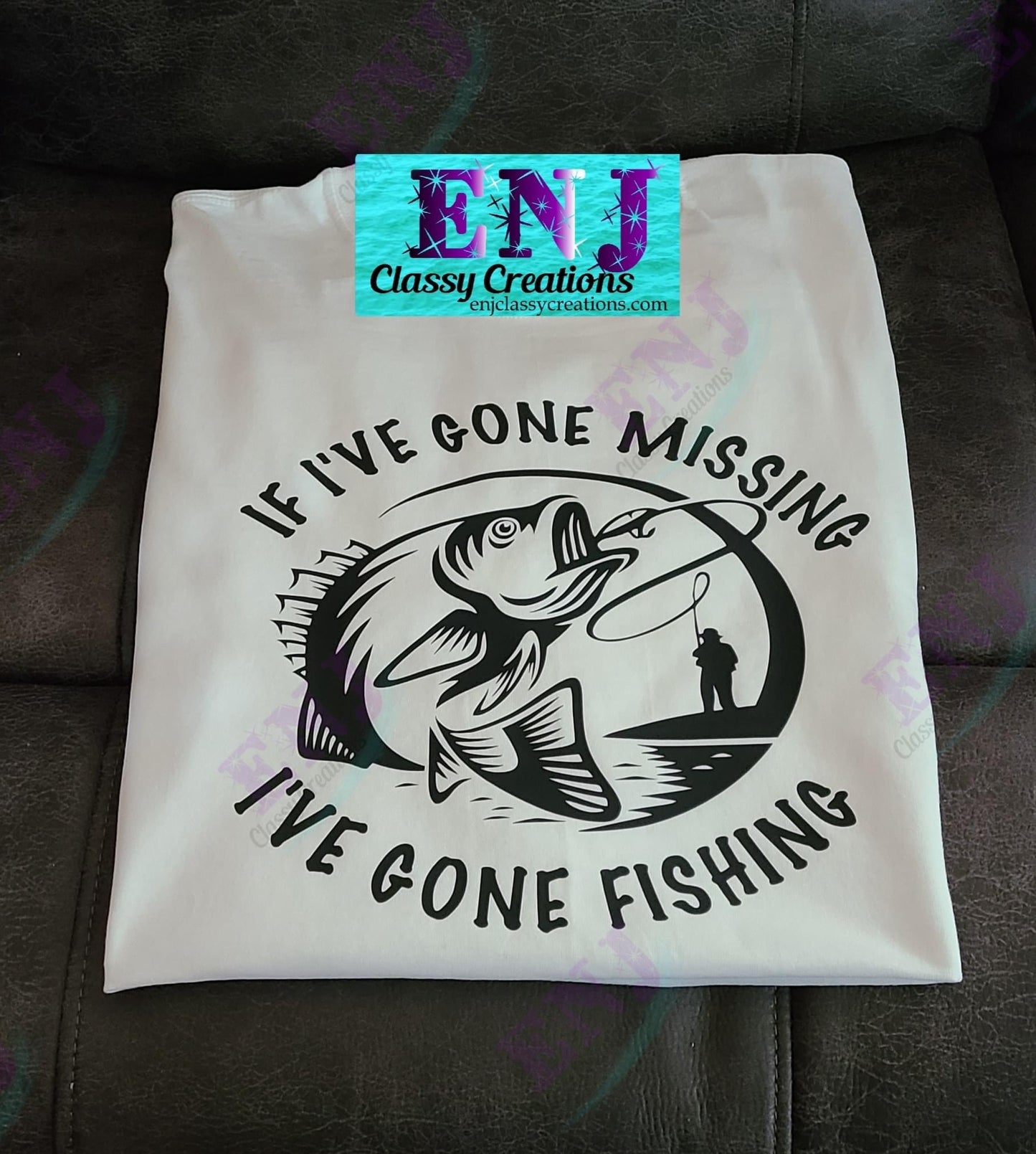 Gone fishing shirt