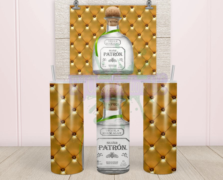Patron 20oz Skinny tumbler