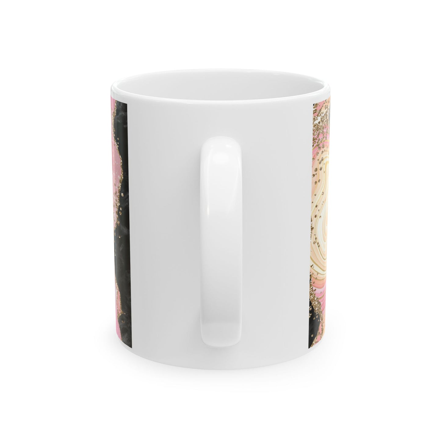 Ceramic Mug  “The Bag Is the Goal” Fashion Girl Coffee Cup (11oz, 15oz)