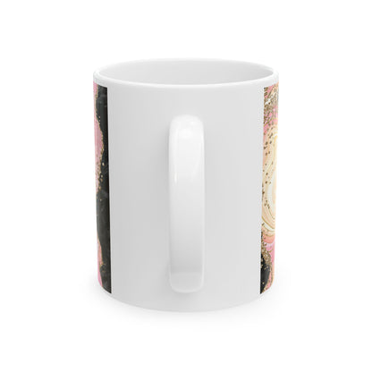 Ceramic Mug  “The Bag Is the Goal” Fashion Girl Coffee Cup (11oz, 15oz)