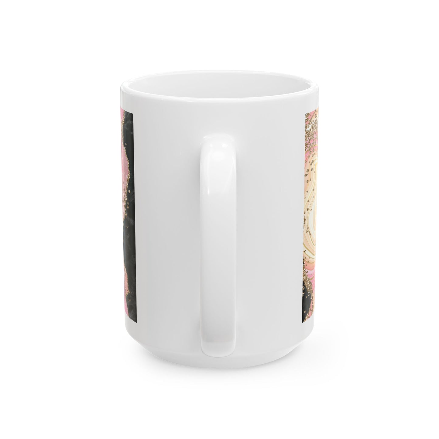 Ceramic Mug  “The Bag Is the Goal” Fashion Girl Coffee Cup (11oz, 15oz)