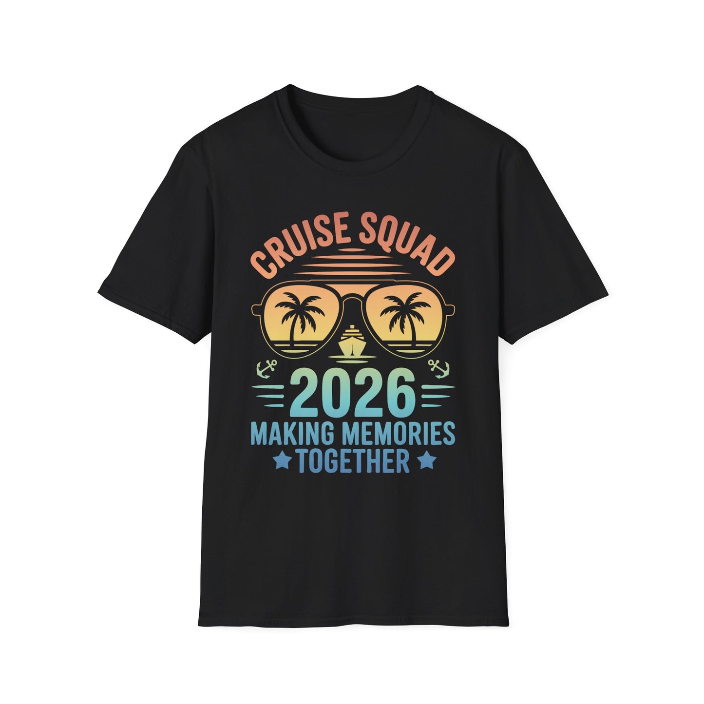 Cruise Squad 2026 T-Shirt - Making Memories Together