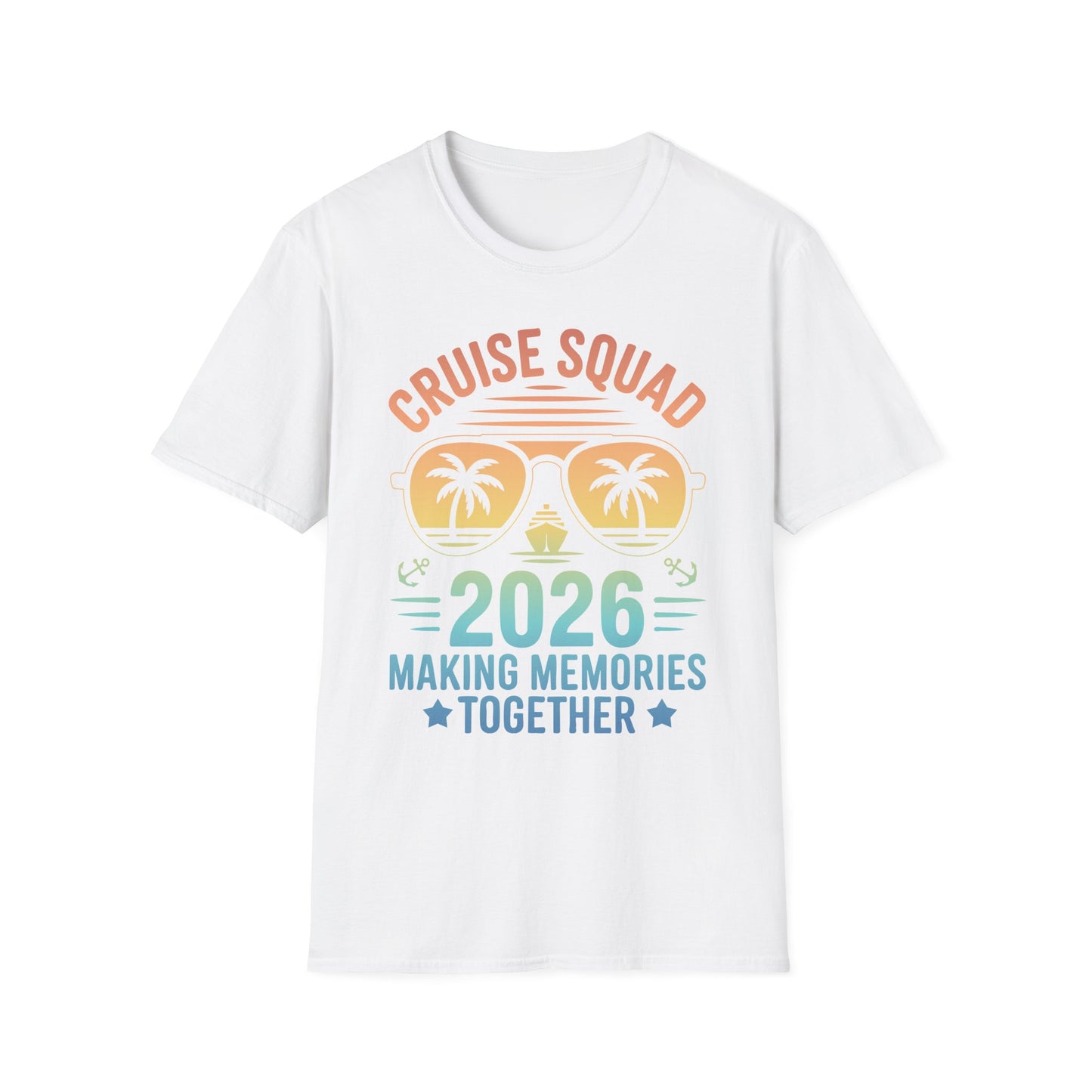 Cruise Squad 2026 T-Shirt - Making Memories Together