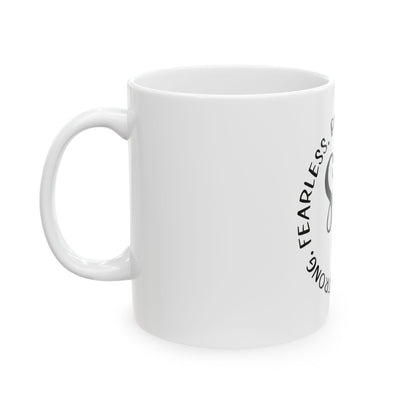She is 11 oz or 15 oz Coffee Mug   Perfect for Tea and Coffee