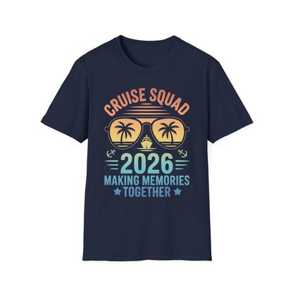 Cruise Squad 2026 T-Shirt - Making Memories Together