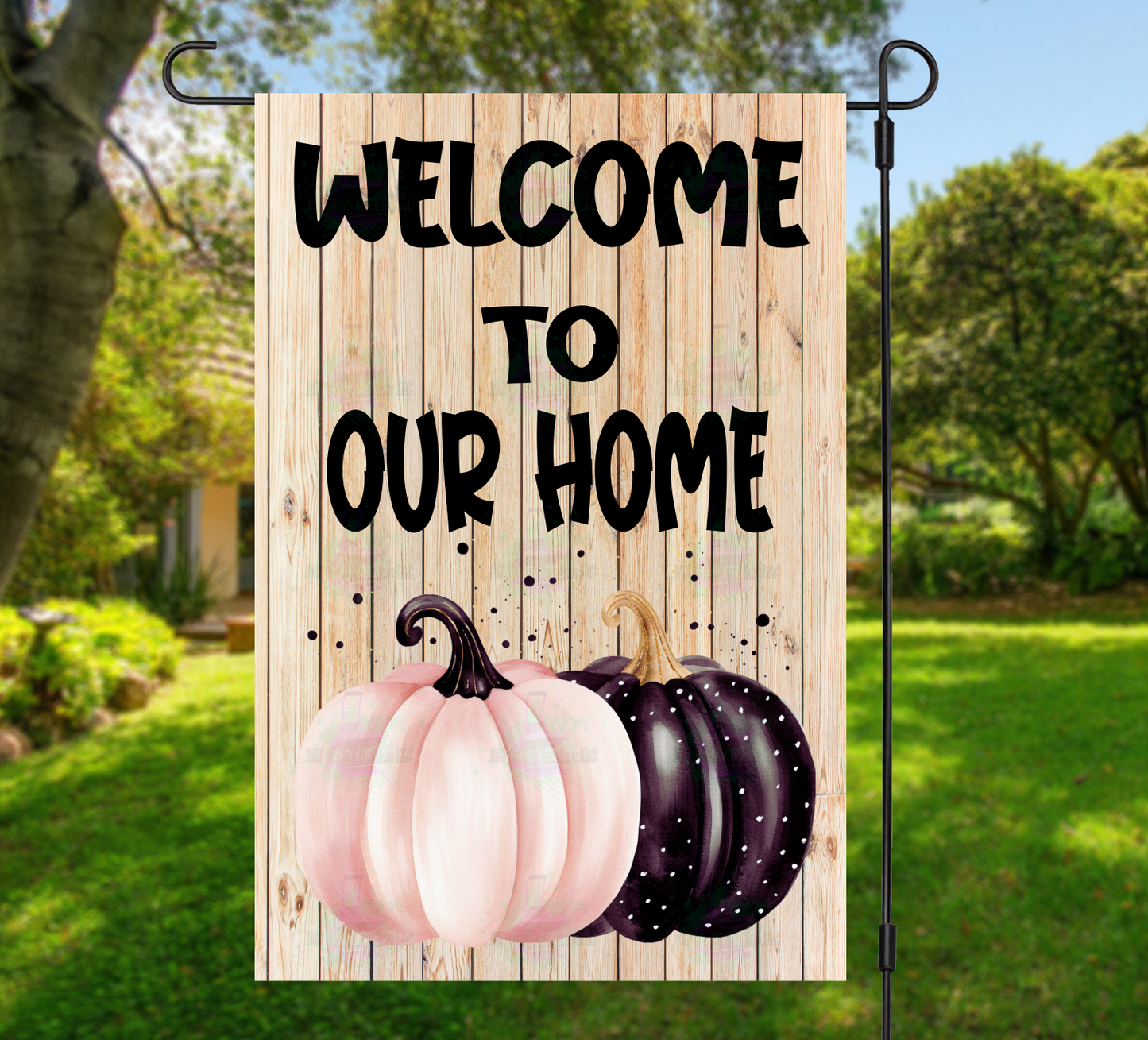 Welcome to our Home Garden Flag