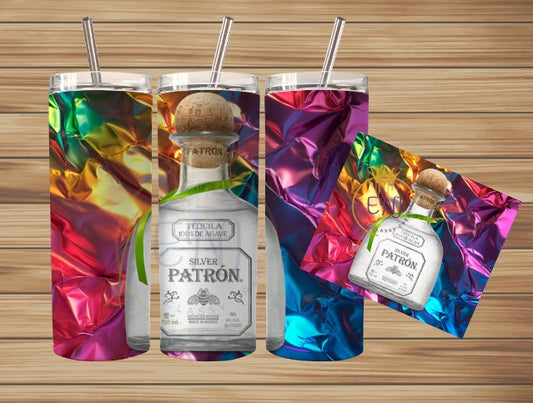 20 oz Patrón-Inspired Skinny Tumbler