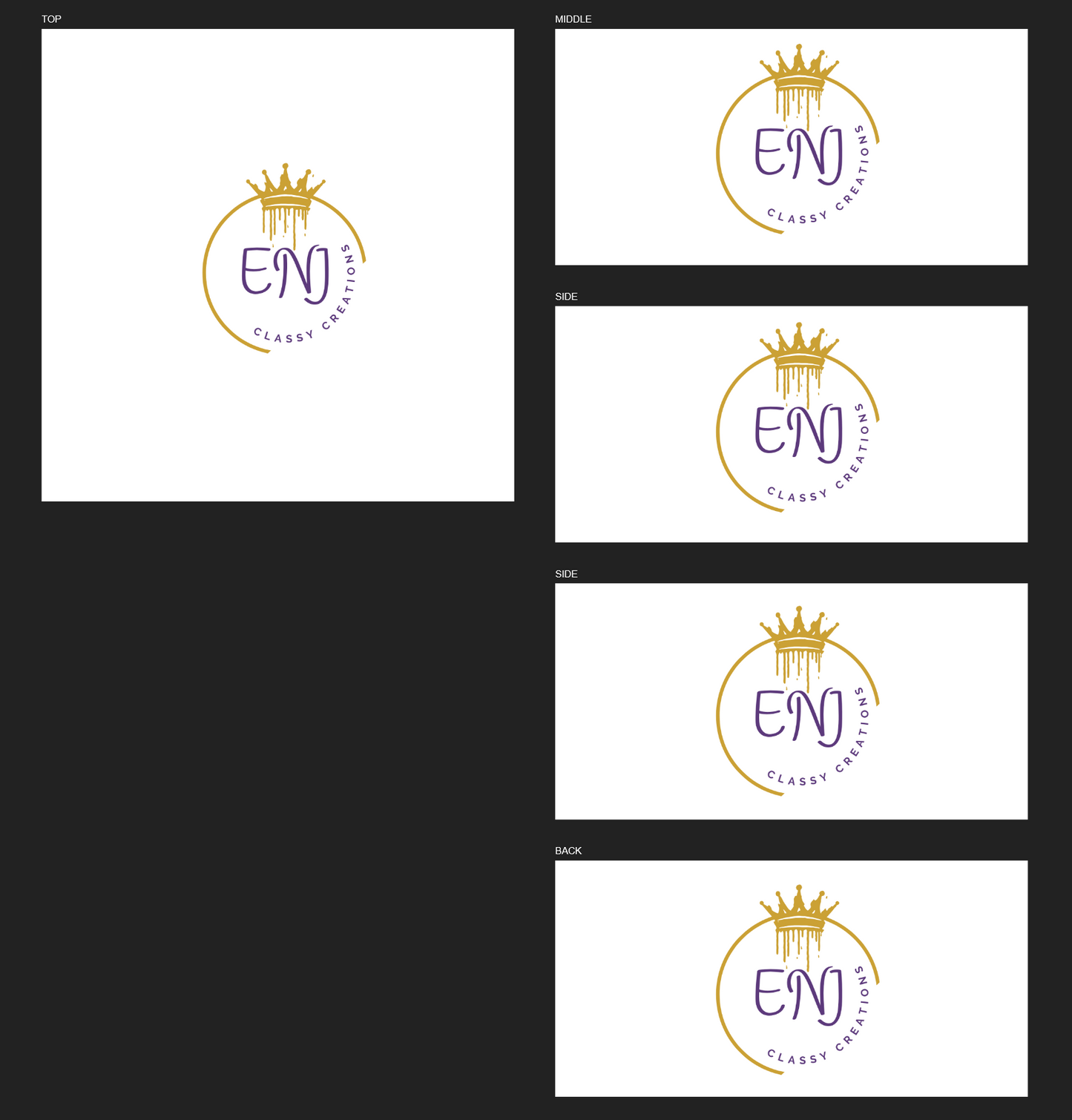 Affinity 8X8 Gift Box Template