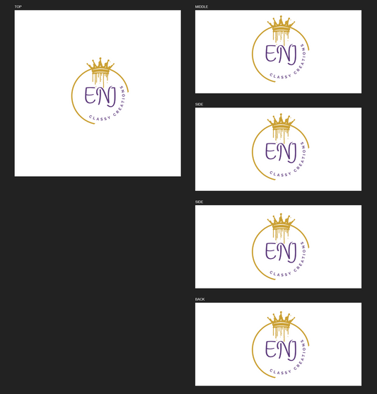 Affinity 8X8 Gift Box Template