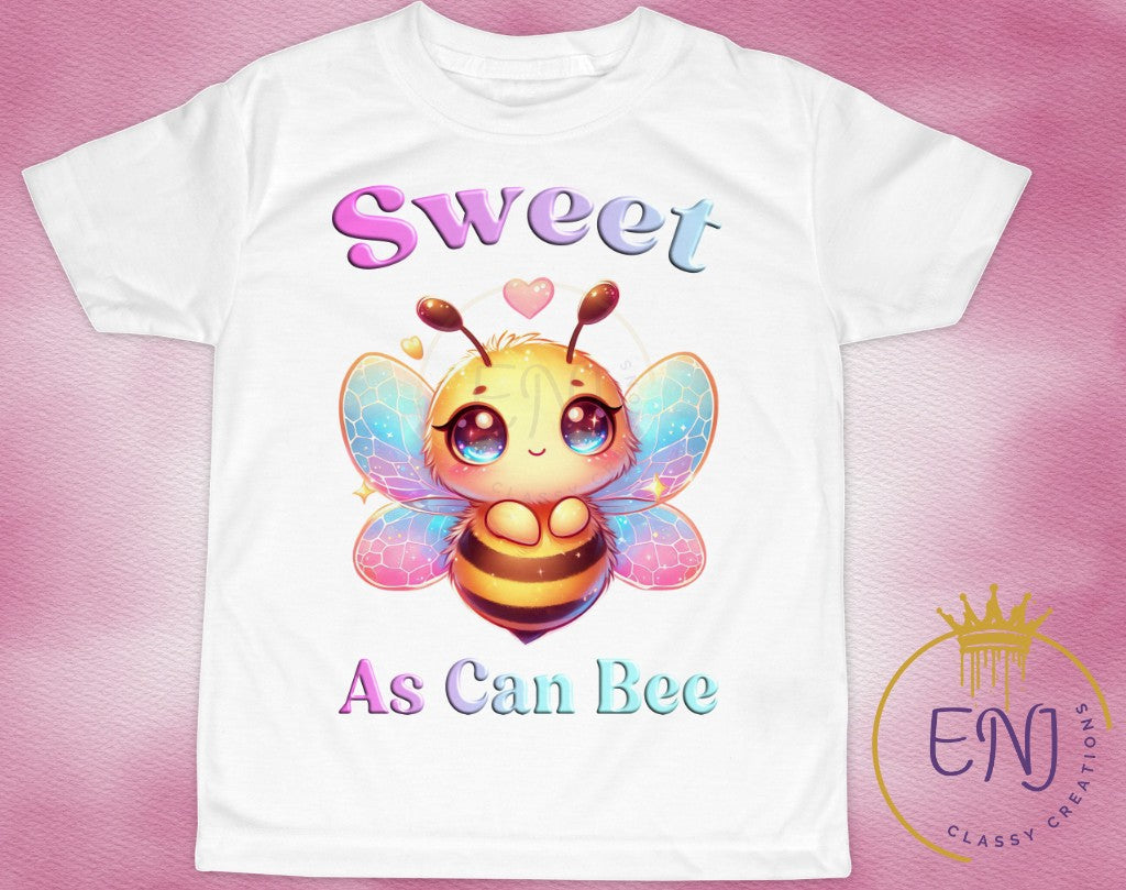 Sweet As Can Bee Kids Tee