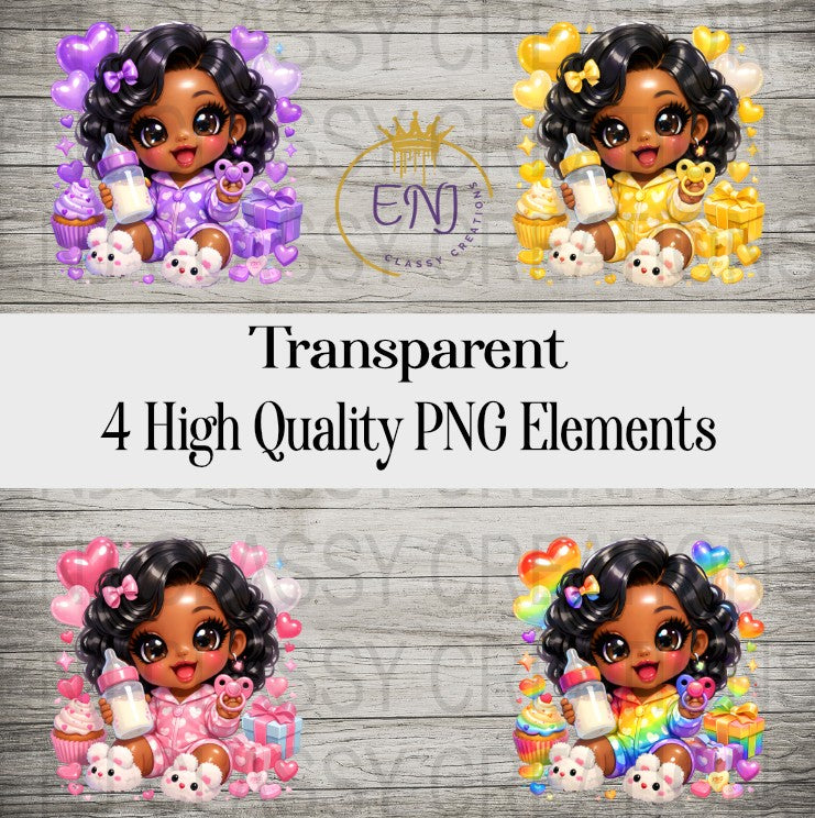 4 Transparent PNG High Quality Baby Dolls