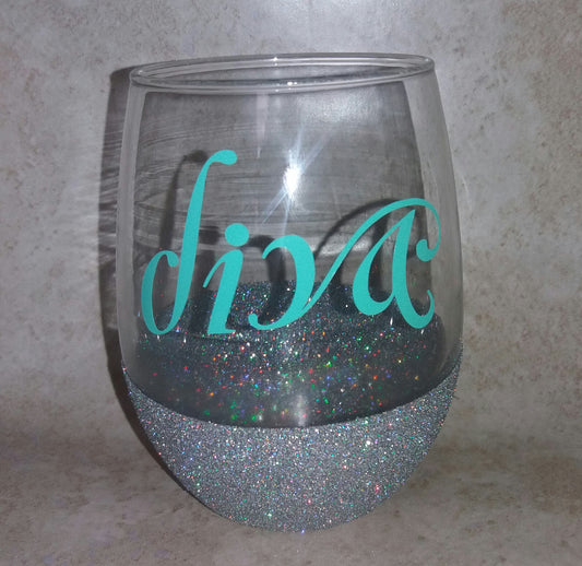 Diva Stemless Wine Glass