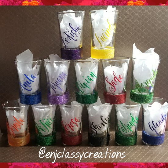 Shot Glass "NAME ONLY" ENJ Classy Creations LLC