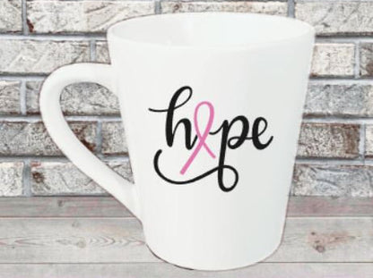 Hope Breast Cancer Awareness Coffee Mug